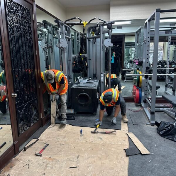 Gym Water Damage Restoration